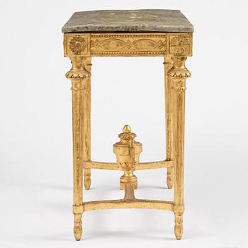 Konsolbord, Stockholmsarbete, 1700-talets slut, Sengsutavianskt.