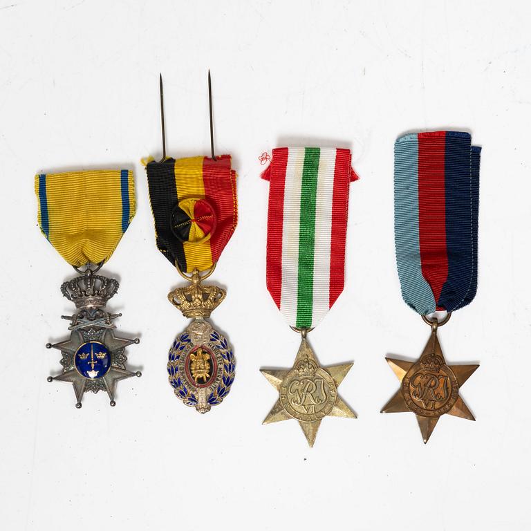 Ordenstecken, 4 st,.