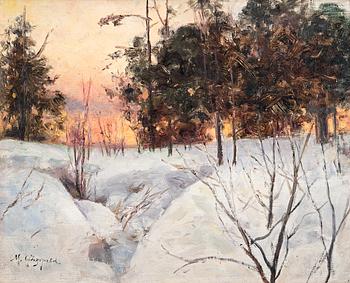 338. Maria Alekseevna Feodorova, WINTER EVENING.