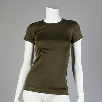 A cardigan and two top by Ralph Lauren.
