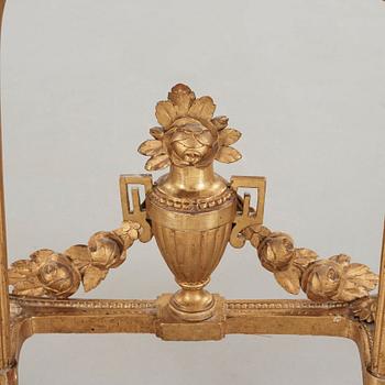 A Gustavian late 18th century console table.