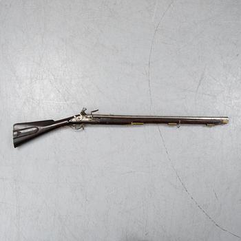 A Swedish flintlock rifle 1788 pattern.