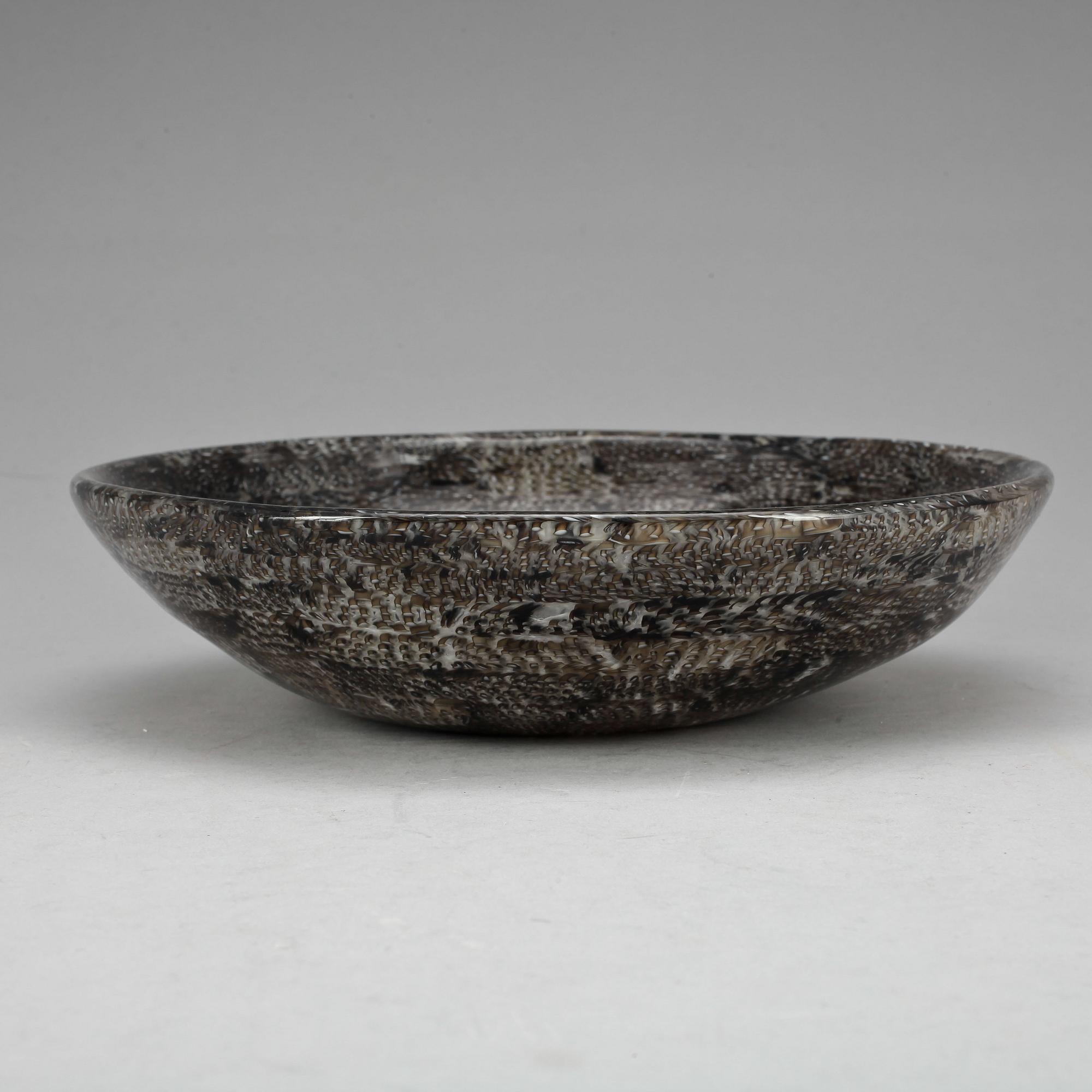 SKÅL, glas, märkt Venini, Murano, Italien.