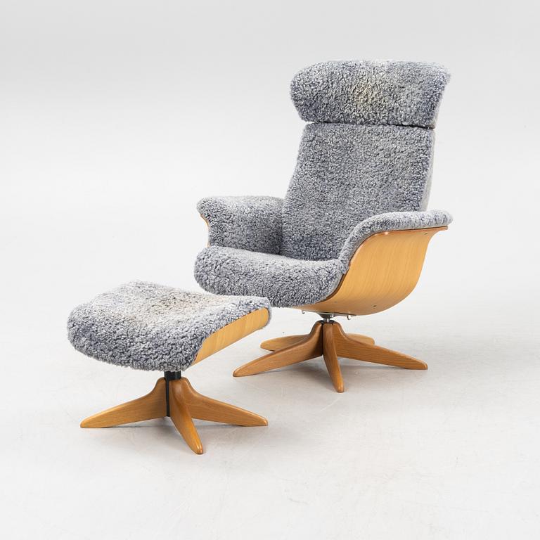 An 'Air' armchair with ottoman, Conform, 21st century.
