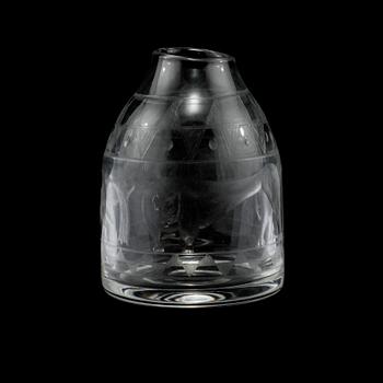 VAS, glas, Erik Höglund, Boda glasbruk, 1900-talets andra hälft.