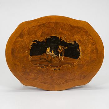 A 1930s coffee table.