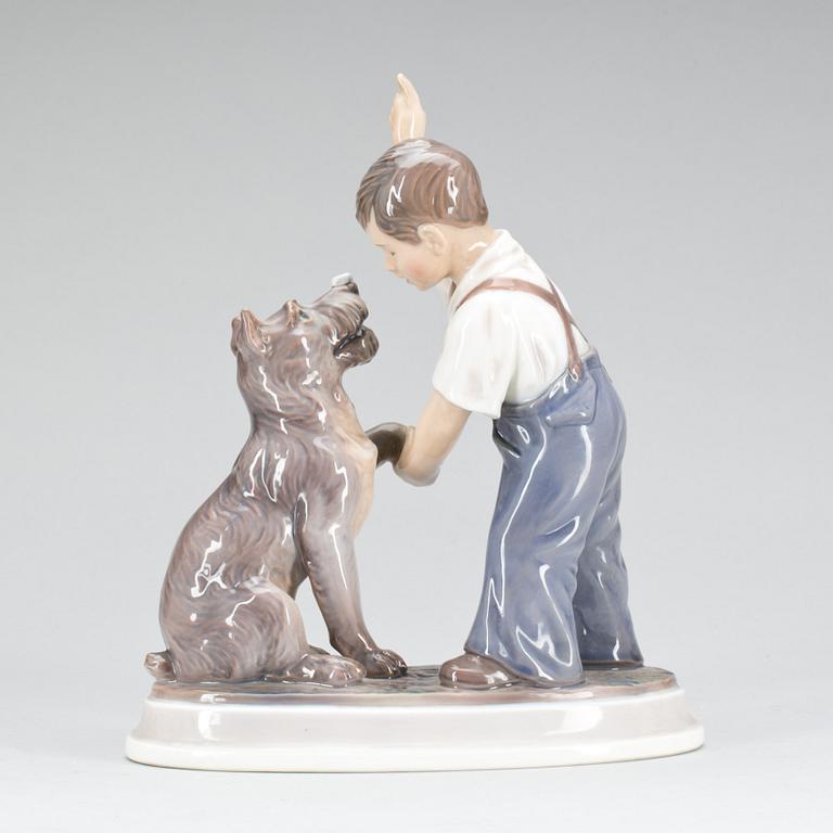 FIGURIN, porslin, Dahl Jensen.