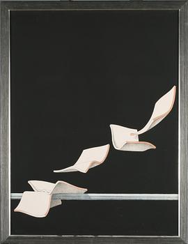 LENNART NYSTRÖM, litografi, triptyk, signerad och numrerad 78/95 respektive 18/45.