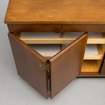 A 1960s sideboard and a stool, for Paul Boman, Finland.