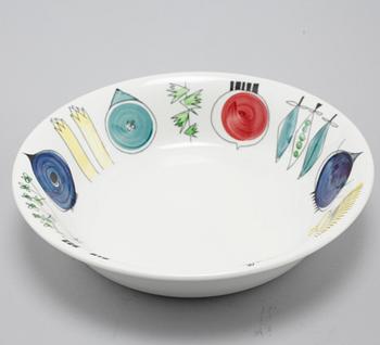 Four pieces of tableware by Marianne Westman for Rörstrand, model "Picknick", 1956-69.