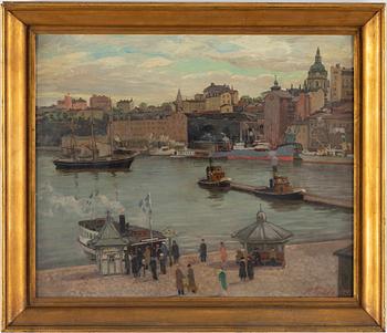 NILS TYDÉN, oil on canvas, signed N. Tydén and dated 1932.