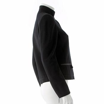 HERMÈS, a black wool jacket.