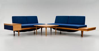 SOFFGRUPP, 3 del, Ekornes Svane, Norrge, 1900-talets andra hälft.