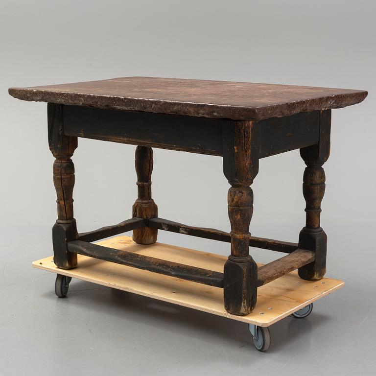 A Baroque table, 18th Century.