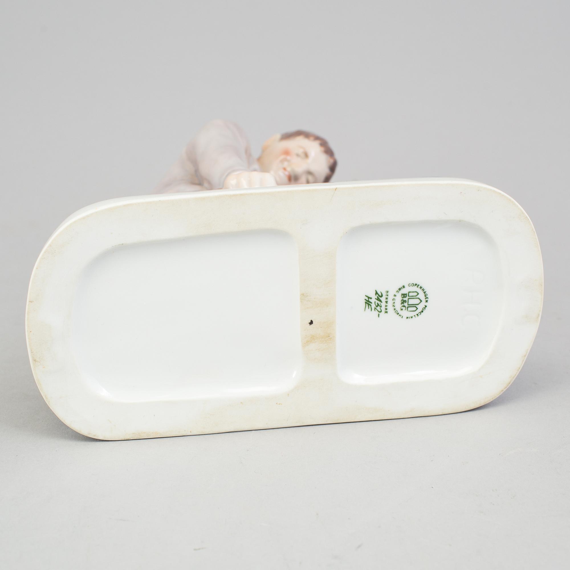 A porcelain figurine by Bing & Gröndahl, Denmark.