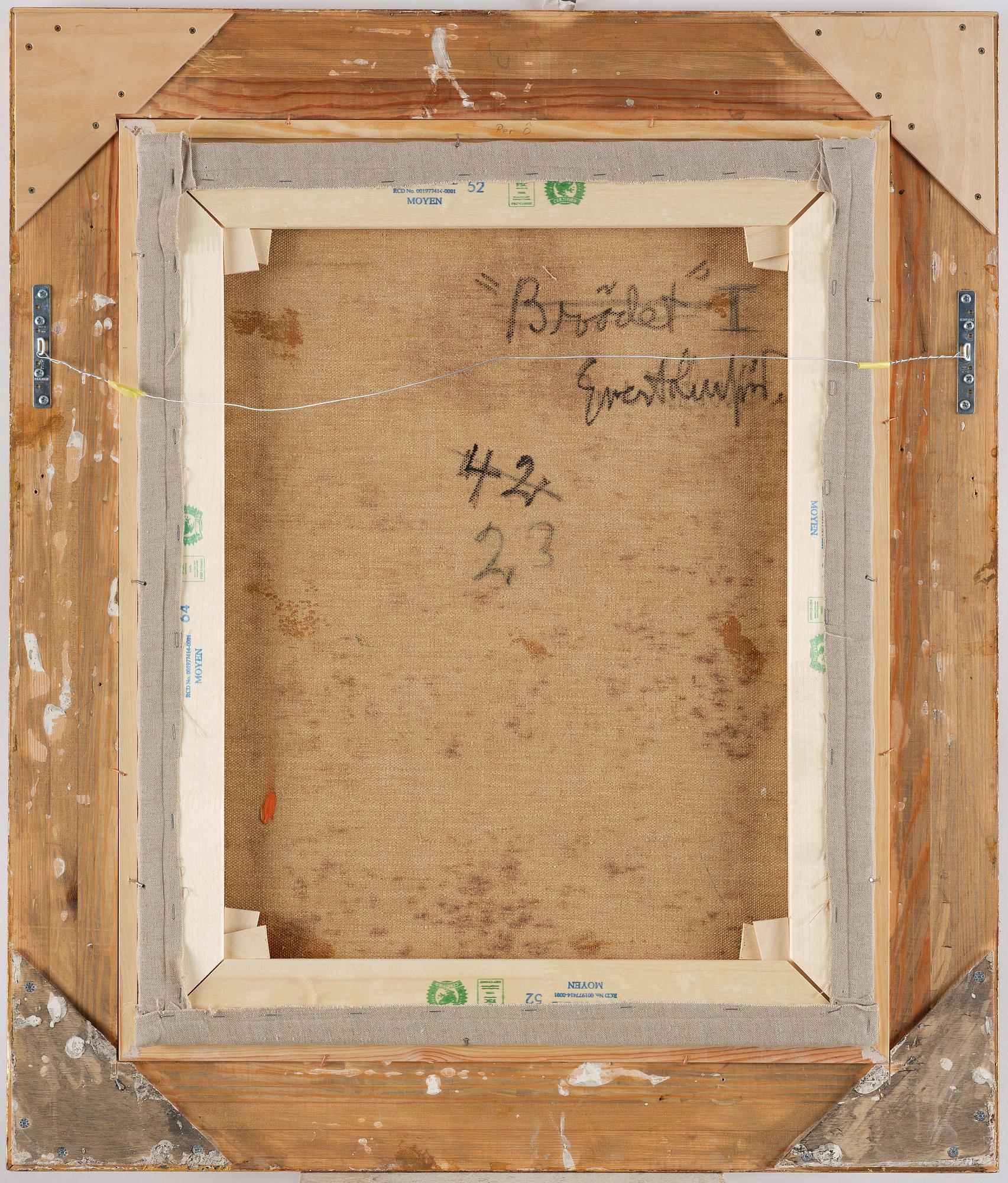 Evert Lundquist, ”Brödet”.