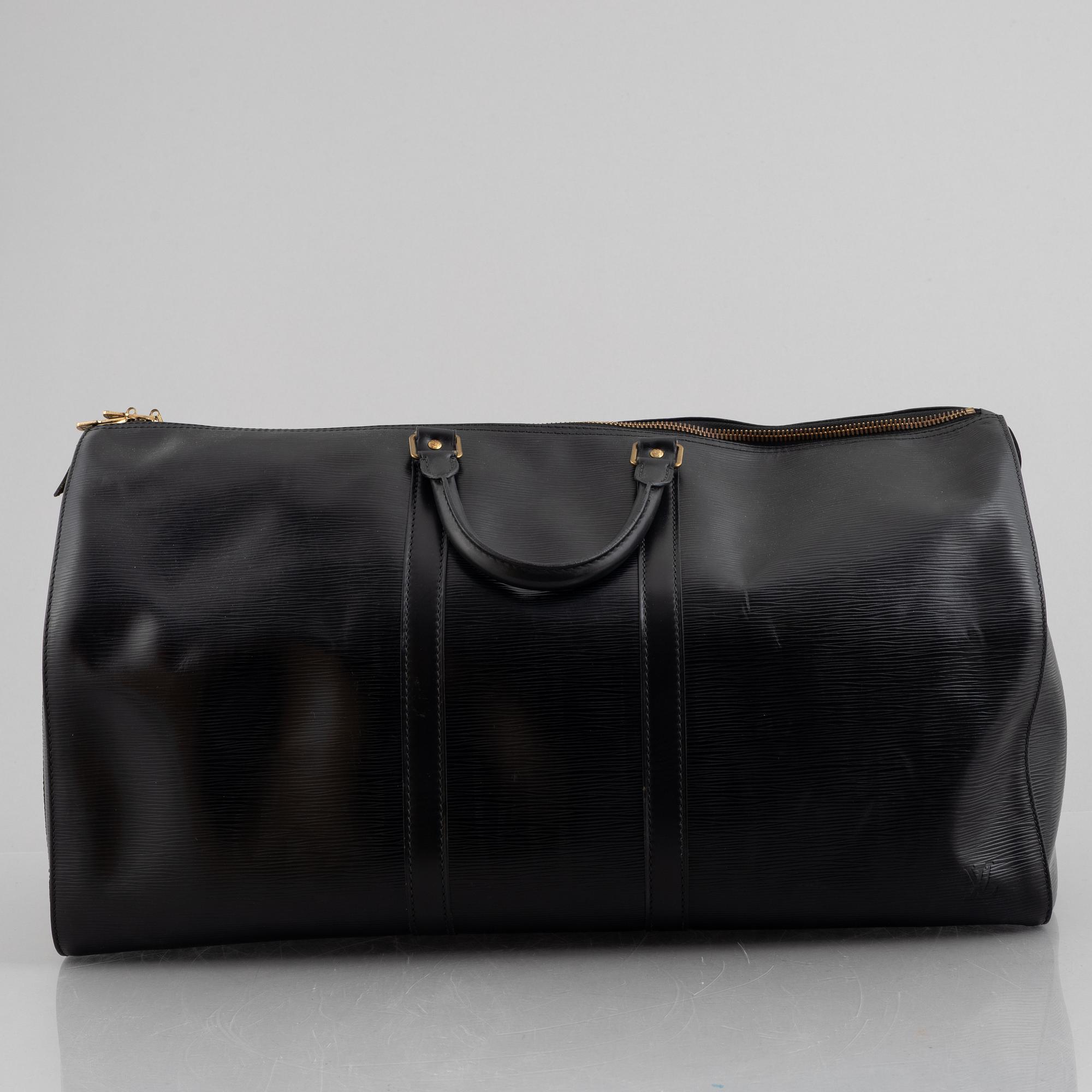 Louis Vuitton, weekend bag, "Keepall epi 60", 1989.
