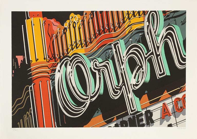 Portfölj med 10 färglitografier. " "Documenta". Samtliga signerade och numr 123/300.