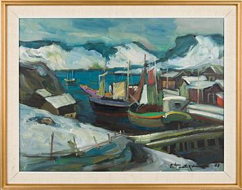 Orvo Raatikainen, Harbour view.