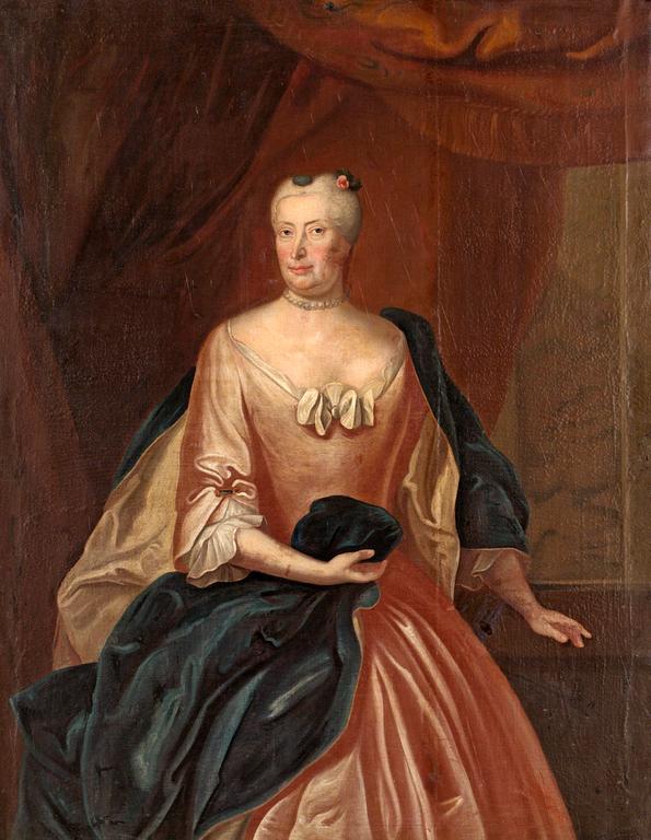 Olof Arenius Tillskriven, "Ingeborg Christina Staël von Holstein" Född Horn af Rantzien (1689-1761).