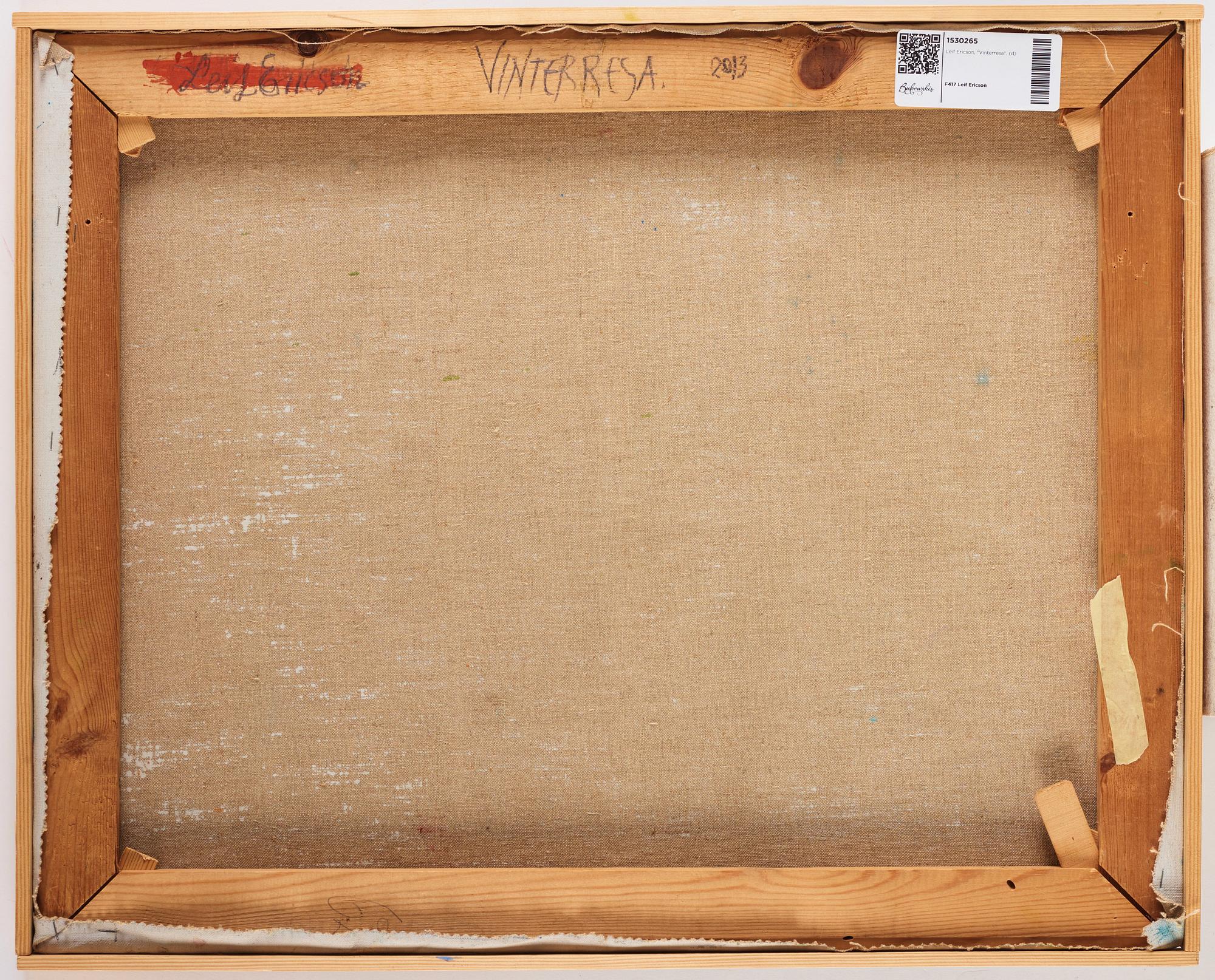 Leif Ericson, "Vinterresa".