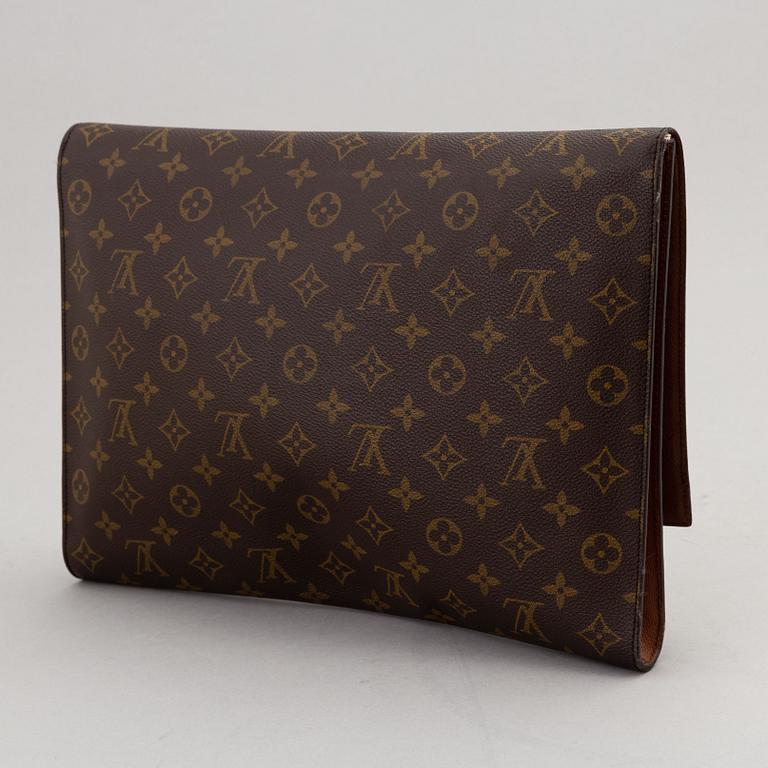 Louis Vuitton, a monogram canvas briefcase.