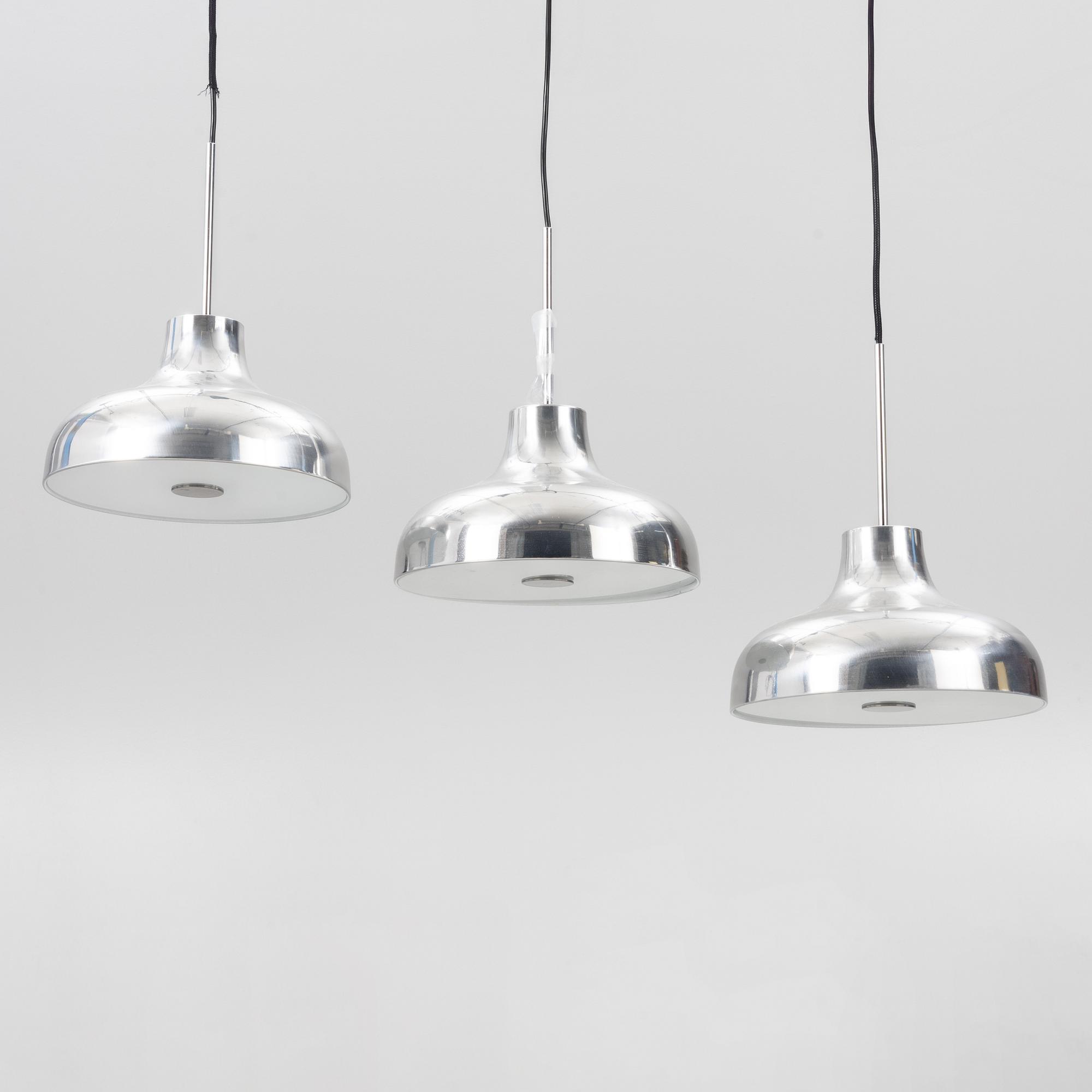 Niclas Hoflin, taklampor, 3 st, "Bolero", Rubn Lighting.