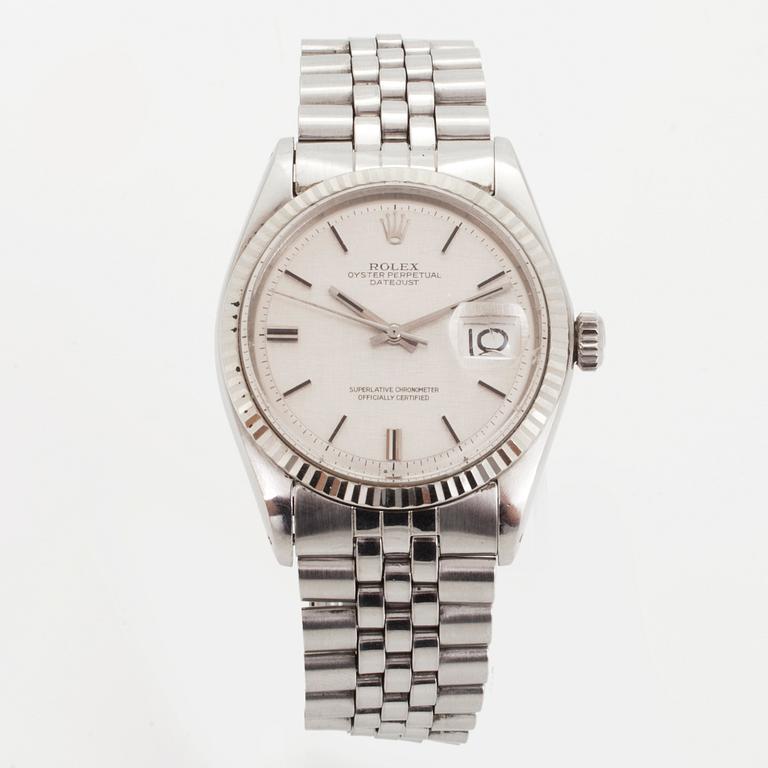 ROLEX, Oyster Perpetual, Datejust, Chronometer, wristwatch, 36 mm,