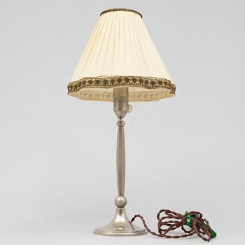 Harald Notini, a table lamp, model "6893". Arvid Böhlmarks Lampfabrik, 1920s-30s.