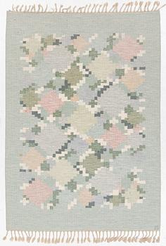 Ingegerd Silow, rölakan, signerad, ca 230 x 170 cm.