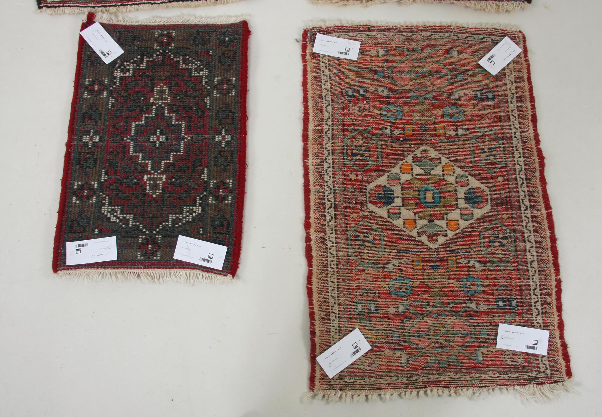 MATTOR, 4 st, orientaliska. 89 x 51, 59 x 39, 76 x 54 och 79 x 50.