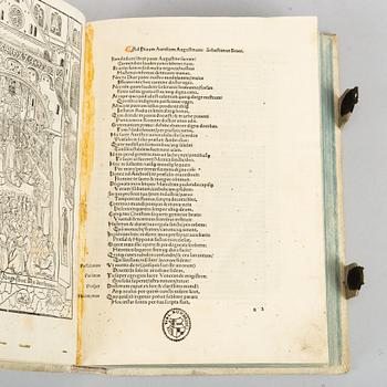 Augustinus, incunabulum, Basel 1494.