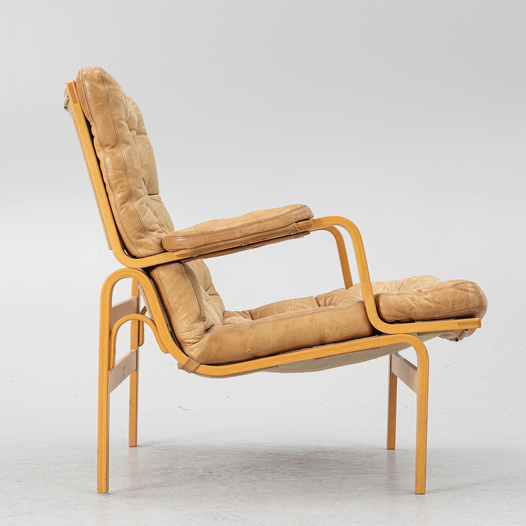 Bruno Mathsson, an 'Ingrid' armchair, Dux.