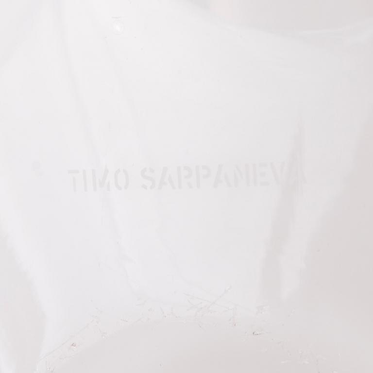 TIMO SARPANEVA, A 'Jurmo' glass vase, signed Timo Sarpaneva. Iittala, 1980s. Model designed in 1978.