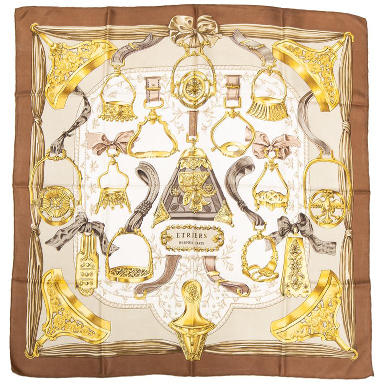 Hermès, scarf, "Etriers".