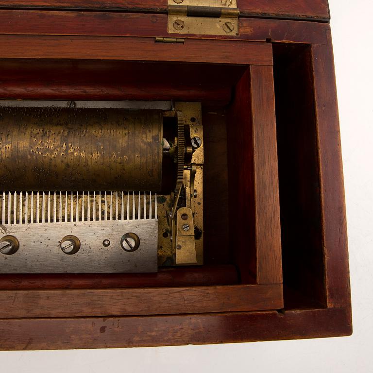 Music box, late 19th century.