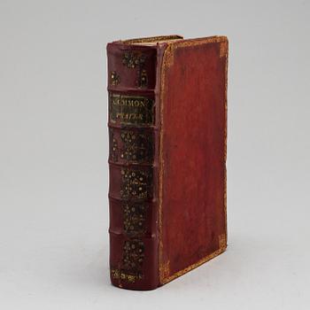A first edition of The Book of Common Prayer" printed by John Baskerville 1760.