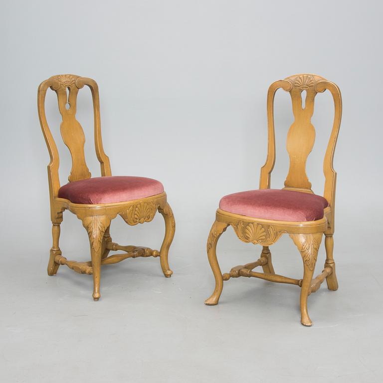 STOL, rokoko, 1700-tal och STOL, rokokostil, 1900-tal.