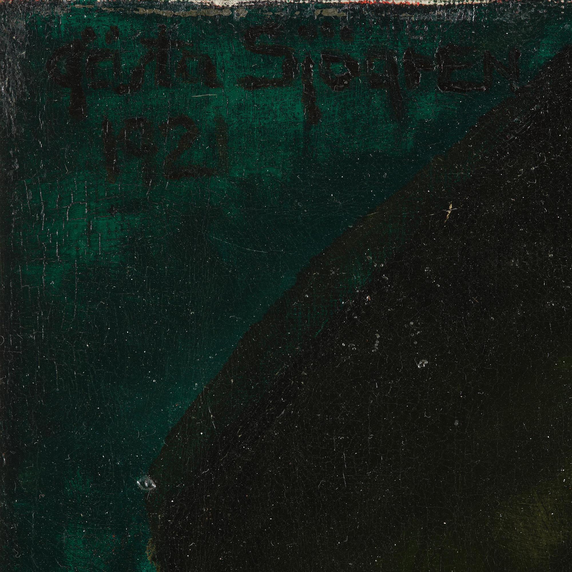 Gösta Sjögren (1800/1900-tal), Porträtt av en ung man.