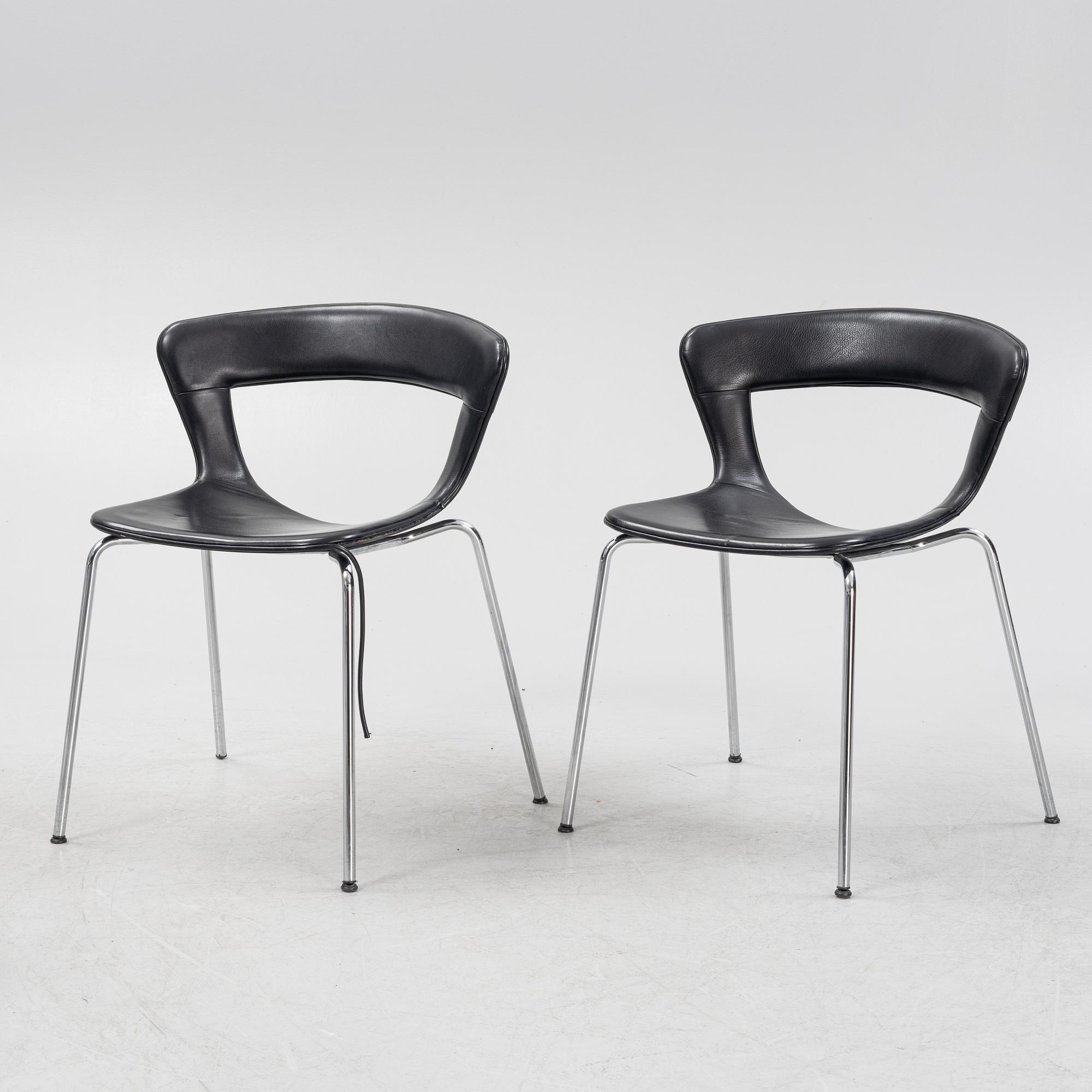 Susanne Grønlund, stolar, 8 st, Fredericia, Danmark.