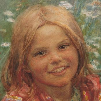 Feodor (Fedot) Vasilievich Sychkov, "Girl in the grass".