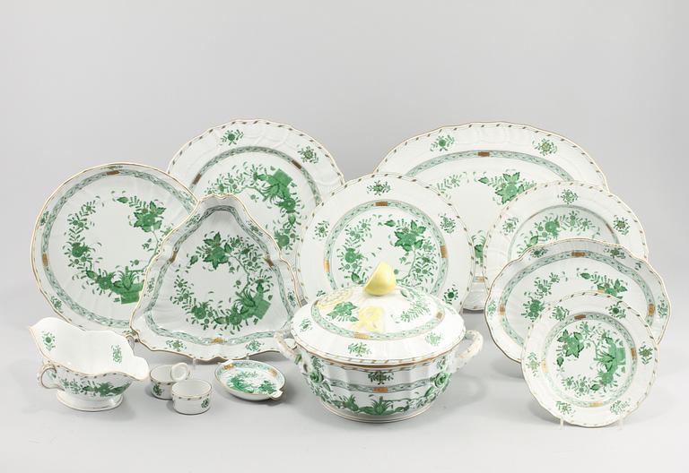 MATSERVIS, 27 delar, porslin, Herend, 1900-tal.