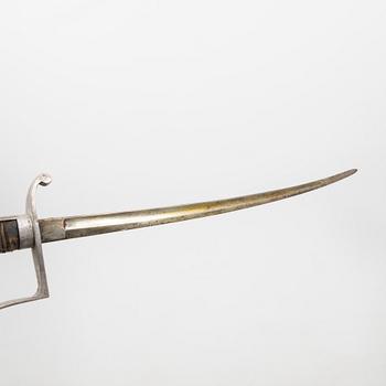 Sabel, tysk, 1800-talets slut, med balja.