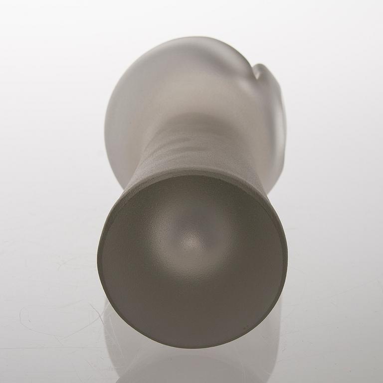 A 'Devil's Fist' glass sculpture signed Timo Sarpaneva, Iittala.