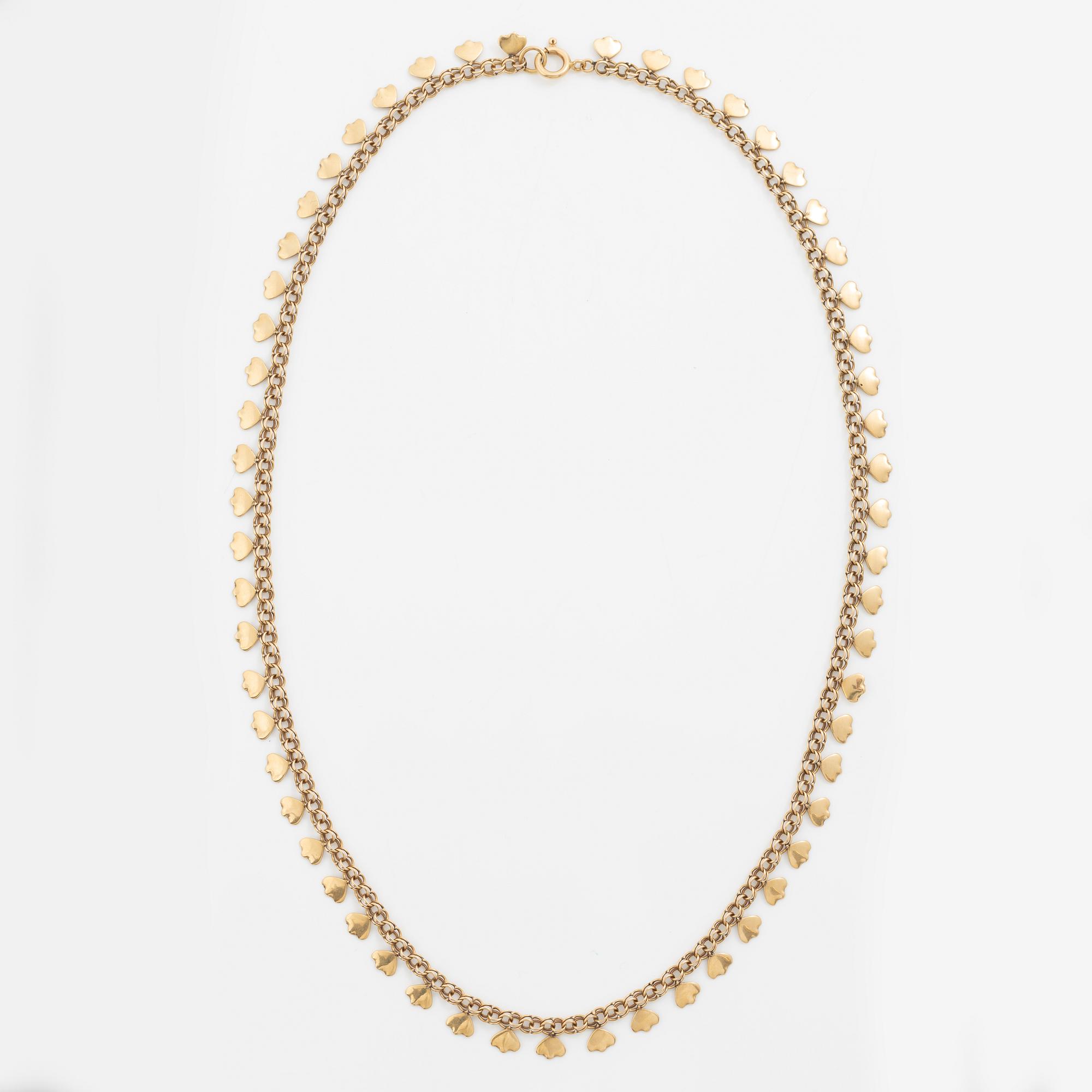 Collier 18K guld.