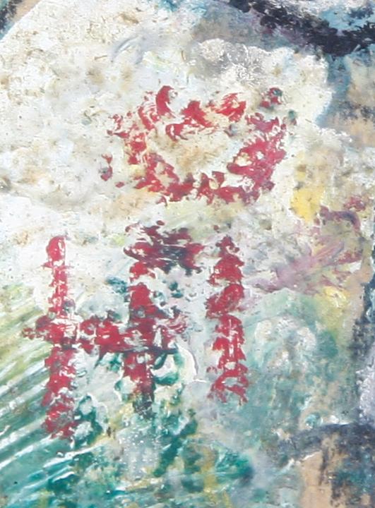 HANS ÅNGSÄTER, olja på pannå. Monogramsign.