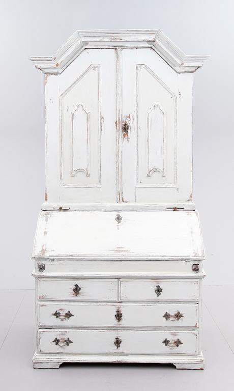 SNEDKLAFFSSKÅP, barock,  1700-tal.
