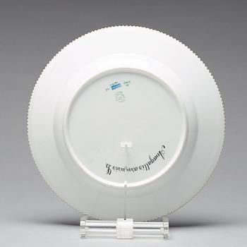A set of six Royal Copenhagen 'Flora Danica' plates, Denmark, 20th Century.