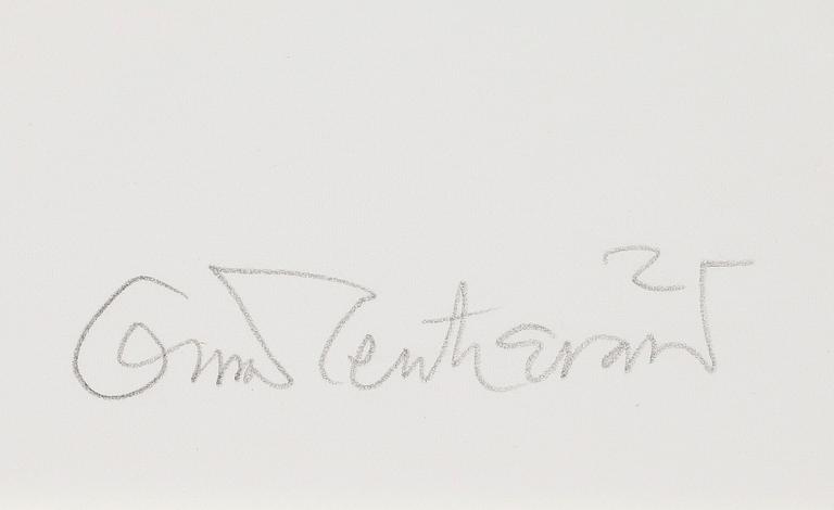 OSCAR REUTERSVÄRD, färglitografi, signerad, numrerad 5/190.