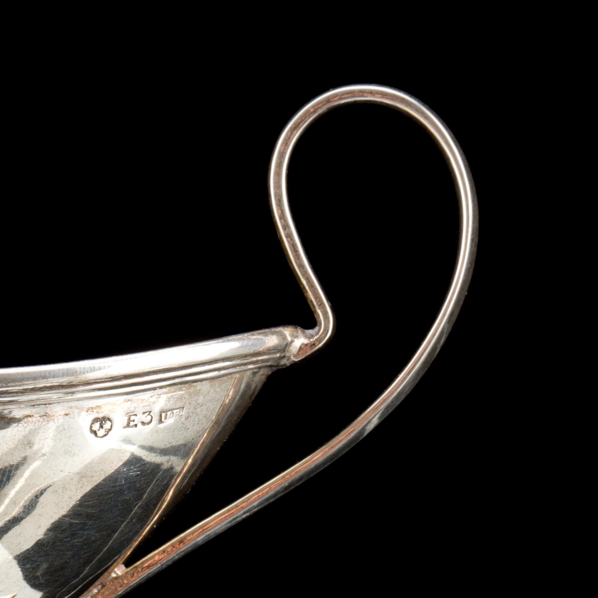 SALTKAR, Silver, Johan Jacob Ulfsberg, Nyköping, 1811. Vikt ca 76g.